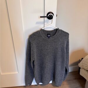 GAP Men's Charcoal Crewneck Sweater
